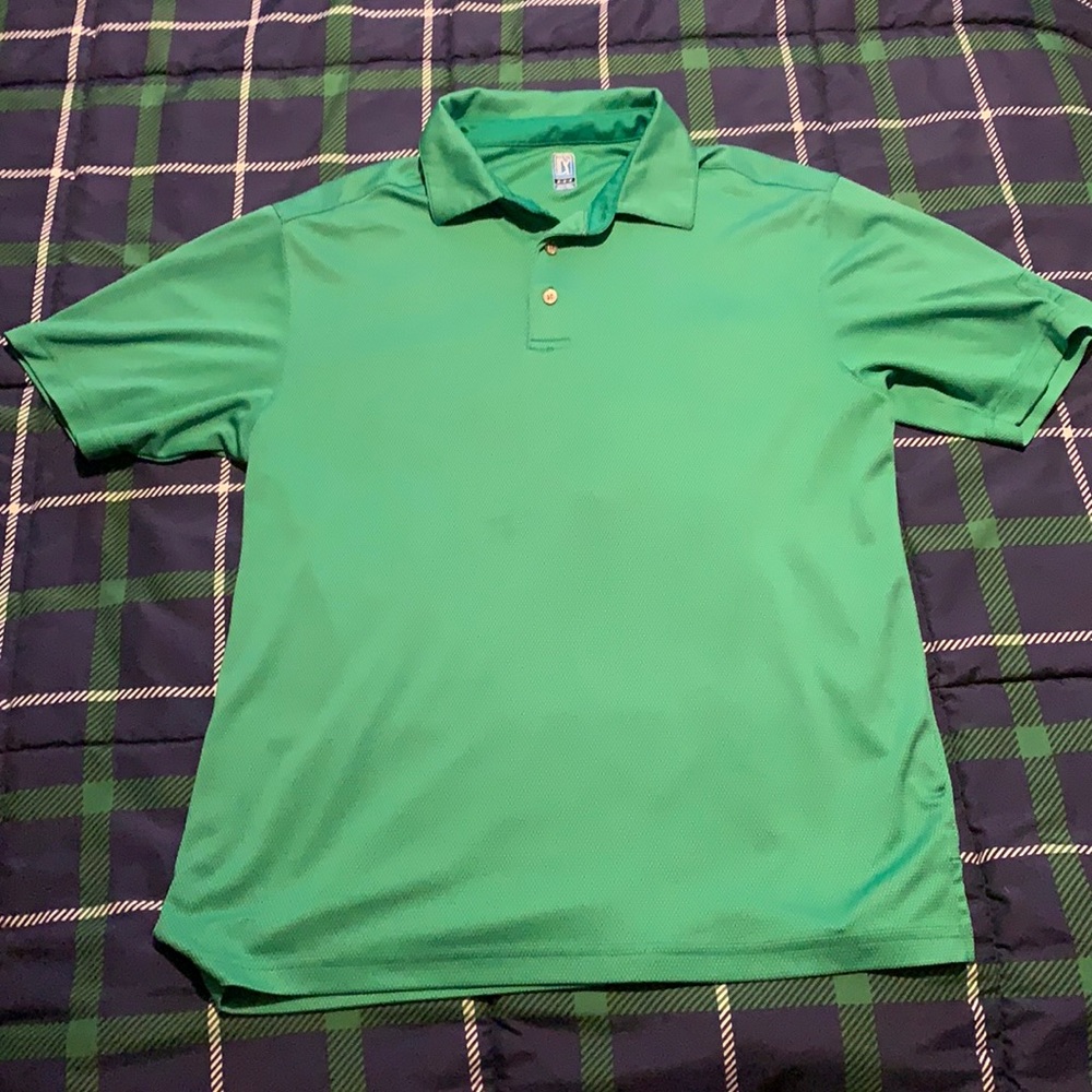 Green PGA Tour golf shirt